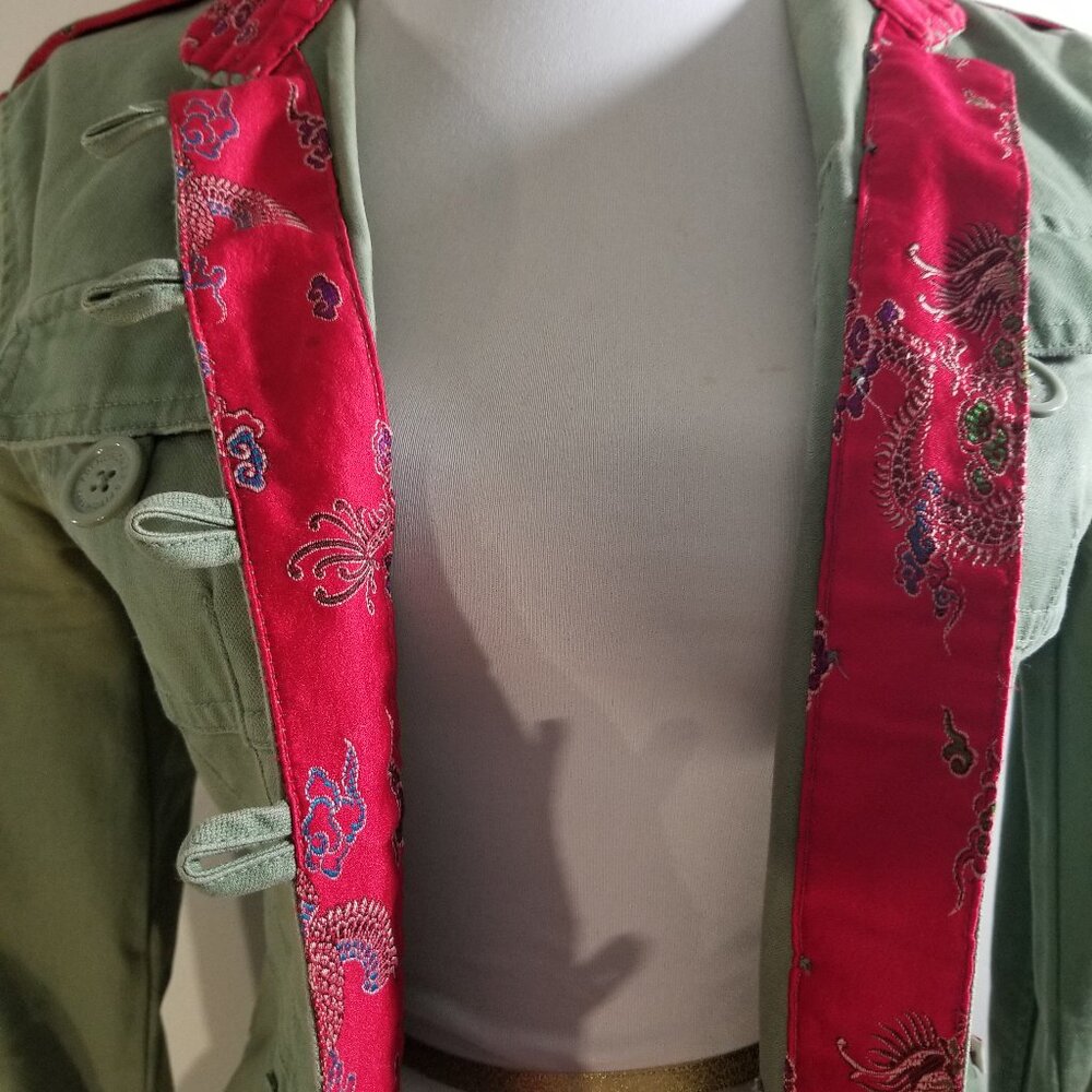Abercrombie & Fitch Green jacket, size S - Picture 7 of 16